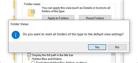 How To Reset File Explorers Folder View In Windows 10