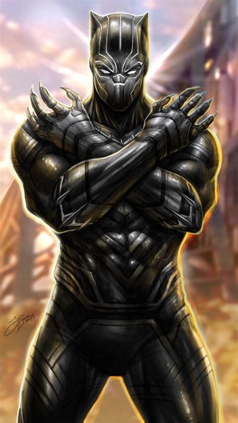 Black Panther Wakanda Forever Wallpaper Hd