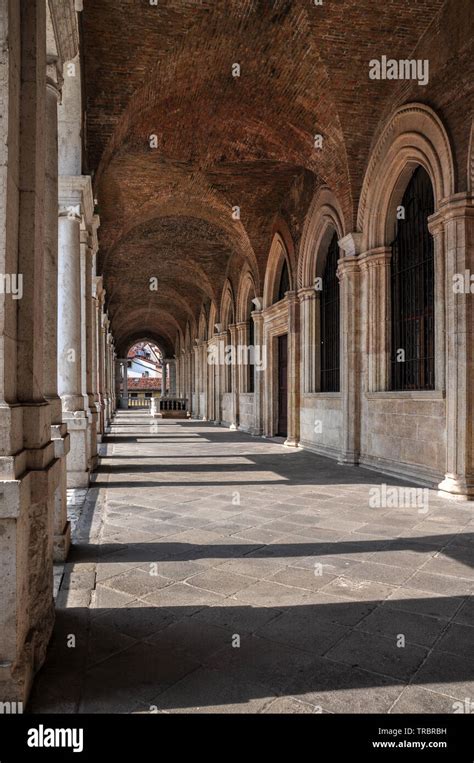 A View Of The Interior Of The Upper Loggia Of The Basilica Palladiana