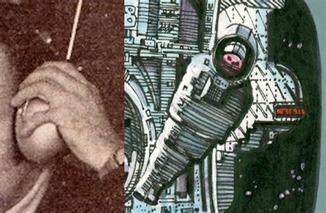 alien explorations alien early alien storyboard showing kane s body shooting into space 1978