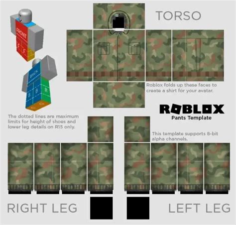Roblox Shirt Templates How To Create Roblox Shirts Pants