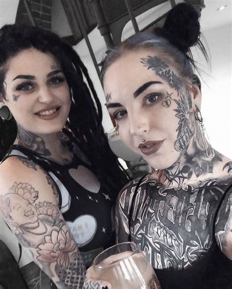 ghostgirltattoo on instagram “gin date 😍 murray aughty shesflames” facial tattoos face
