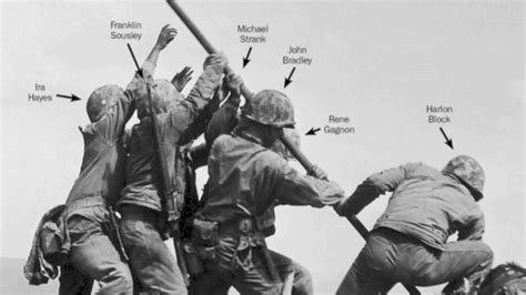 Correcting History Of Iconic Wwii Photo Of Us Marines Flag Raising On