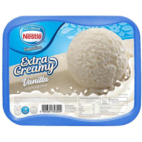 Nestle Temptations Extra Creamy Vanilla Ice Cream 13l Ice Cream