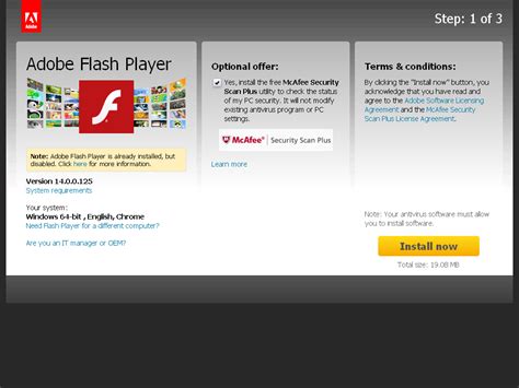 It has been designed to play all flash format files, including shockwave flash (.swf) and flash video (.flv). Adobe - Install Adobe Flash Player