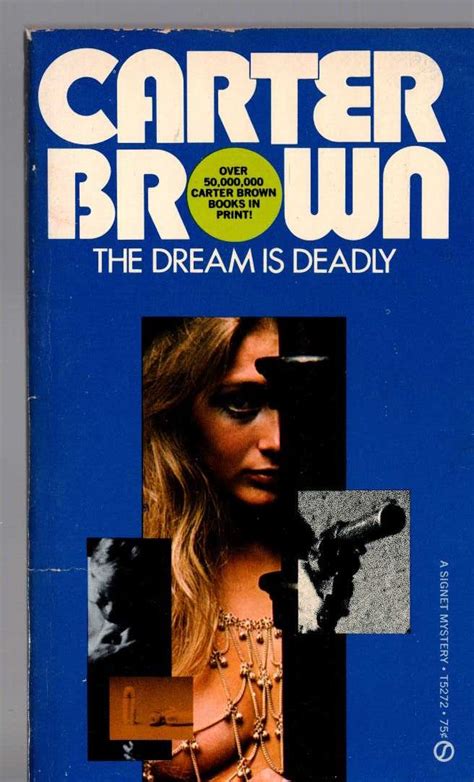 Carter Brown The Dream Is Deadly Book Cover Scans