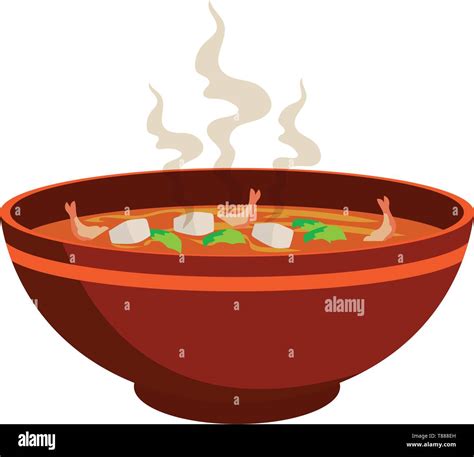 Chicken And Noodle Soup Stock Vector Images Alamy