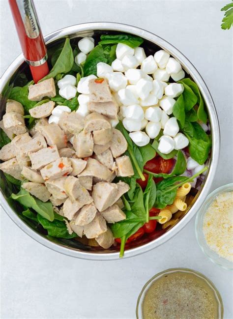 And while the end results look impressive, meal prep doesn't require complicated planning or tools. Italian Sausage Pasta Salad Meal Prep - Meal Prep on Fleek™