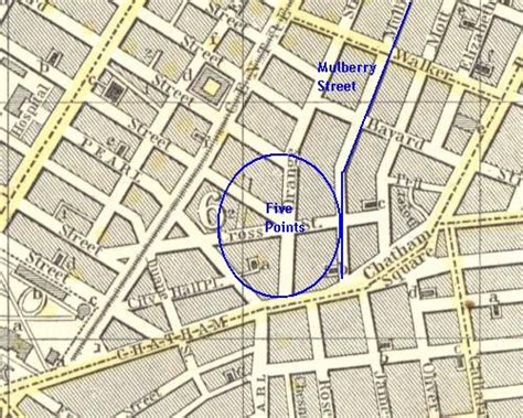 34 Five Points Nyc Map Maps Database Source