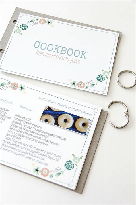It's from placeit, it's a gift card at the counter, which is made of wood. DIY Family Recipe Book - MyPrintly