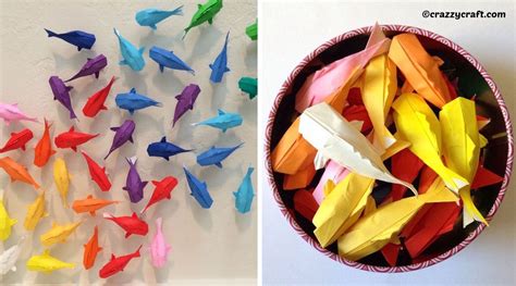 Origami Fish Diy Tutorial Diy Home Tutorials