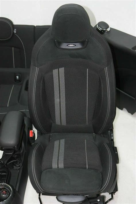 Mini John Cooper Works Sportsitze Seats Dinamica Stoff Carbon Black F57