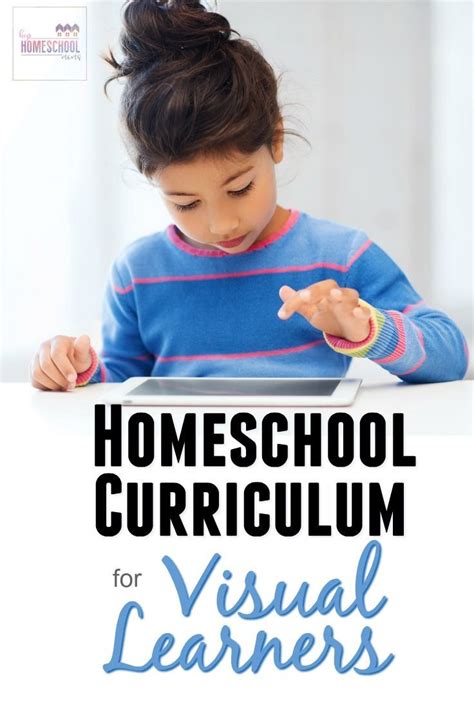 Homeschool Curriculum For Visual Learners Visual Learners Homeschool