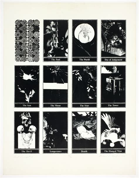 Tarot Trumps 2 From Serigraphs By Students Of The School Of The Art