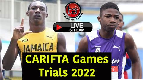 carifta games trials day 1 youtube