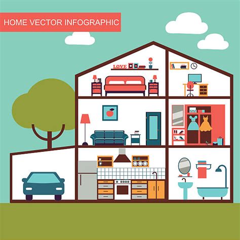 Best Inside House Illustrations Royalty Free Vector Graphics And Clip