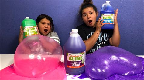 How To Make Slime With The New Nickelodeon Slime Glue Youtube