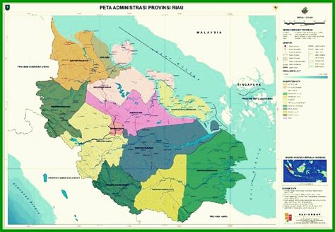 Peta Riau Lengkap Dengan Daftar Kabupaten Dan Kota Terlengkap