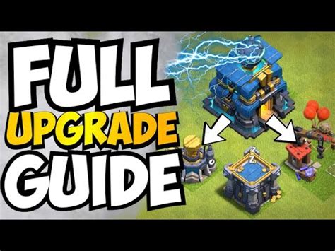 I really want to get that machine workshop. FULL TH12 Upgrade Priority and Lab Guide | TH12 War Base with Link | Clash of Clans - YouTube