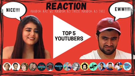couple react to each other s favourite youtubers youtube