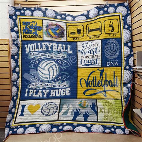 Volleyball A0602 83o35 Blanket Pick A Quilt