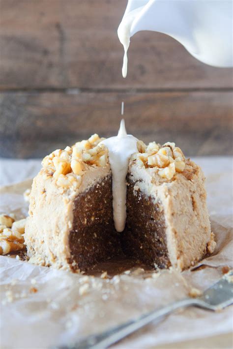 No Bake Coffee and Walnut Cake | Coffee and walnut cake, Raw vegan