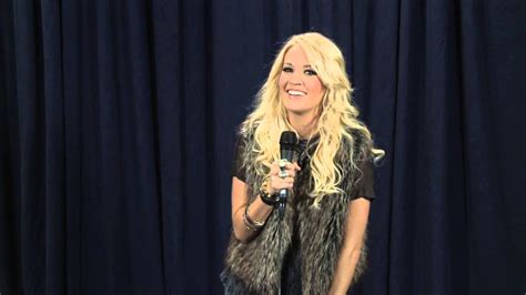 Carrie Underwood S Behind The Scenes Interview At The 2012 Amas Youtube