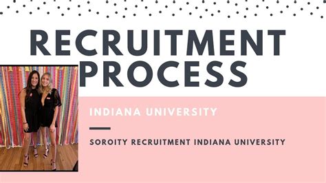 Indiana University Sorority Recruitment Youtube