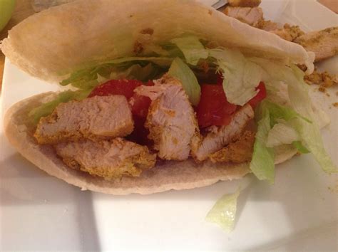 To serve, split the pitta and stuff with a generous portion of salad. Chicken Kebab Pitta Pockets · How To Cook A Chicken Dish ...