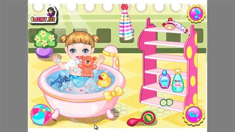 Baby Alice Bathing Full Hd Baby Bathing Games Kids Games Review