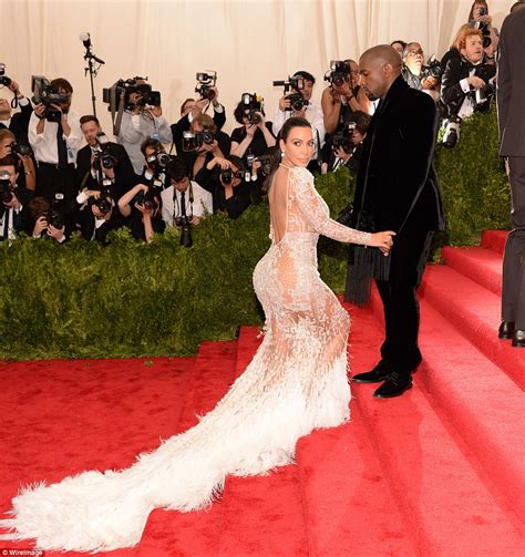 Kim Kardashian Flashes Flesh In A Sheer Roberto Cavalli Gown At Met