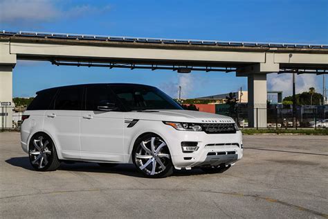 Range rover sport 5.0 svr for sale at romans international. Custom Range Rover Sport on Forgiato Wheels