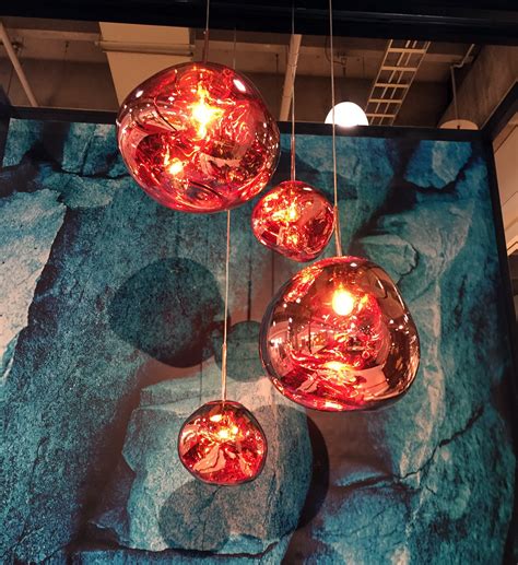Modern tom dixon 25cm copper glass mirror ball replica. Best of ICFF 2015: Part 2 - Design Milk