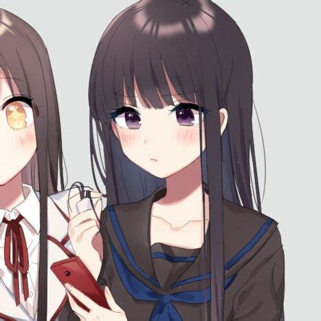 A tumblr dedicated to giving you all matching pfps for whatever site you need them for. Pin de Mink Noire em Couple Avatars | Menina anime ...