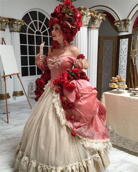 Bts Of Tracihines In Her Rococo Ariel Gown Visit Her Ig To See All
