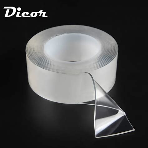 M M M Strength Acrylic Gel Transparent Double Sided Tape Household