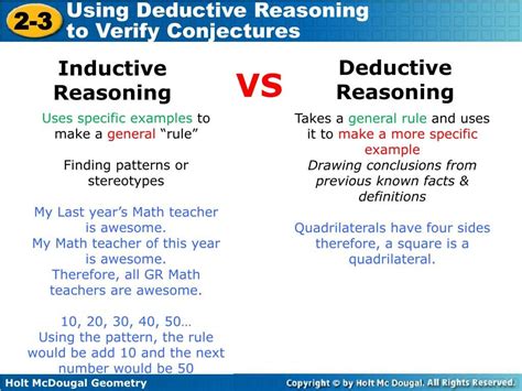 No matter how unrealistic that sounds, in many fields, such as science and law, proof simply doesn't exist; Inductive And Deductive Reasoning Worksheet — db-excel.com