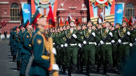 Russia Marks Victory Day With Vast Military Parade As Insurgents In