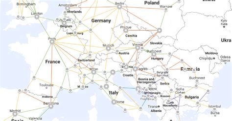 Map Of Europe For Trip Planning 88 World Maps
