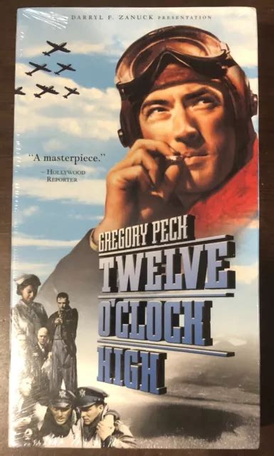 TWELVE O CLOCK High VHS 1949 Gregory Peck 20th Century Fox World War