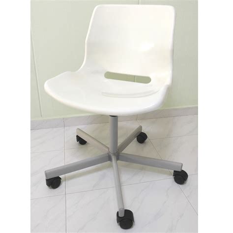 Ikea of sweden you sit comfortably since the chair is adjustable in height. Snow White IKEA SNILLE Swivel Chair with Wheels, Durable ...