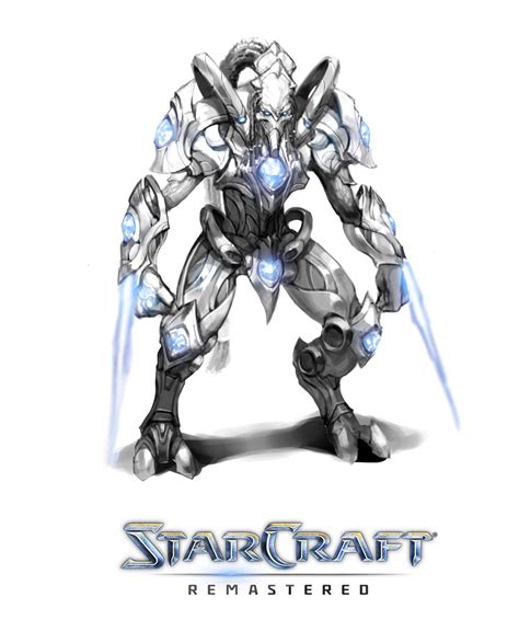 Artstation Starcraft Protoss Zealot Han Park Starcraft Stars