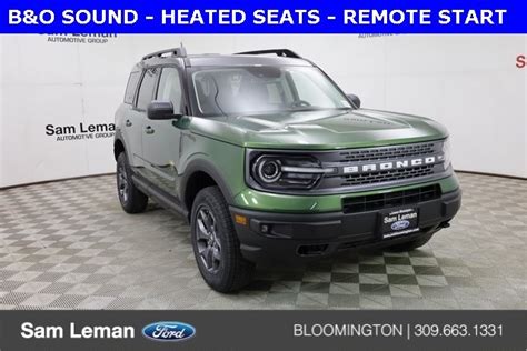 New 2023 Ford Bronco Sport Badlands 4d Sport Utility In Bloomington