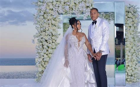 Lil Waynes Ex Toya Johnson Ties The Knot With Robert Red Rushing In
