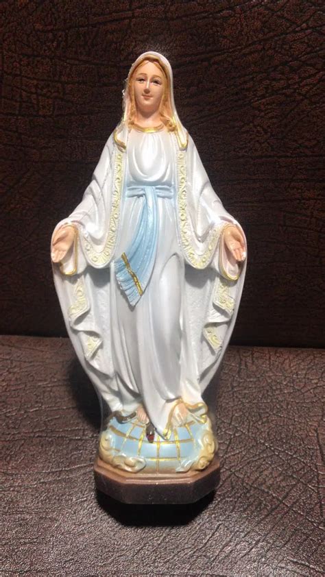 Large Virgin Mary Statue Christian Catholic Stereo Decoration Elegant