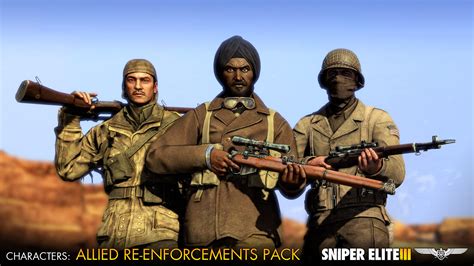 Sniper Elite 3 Allied Reinforcements Outfit Pack Pc