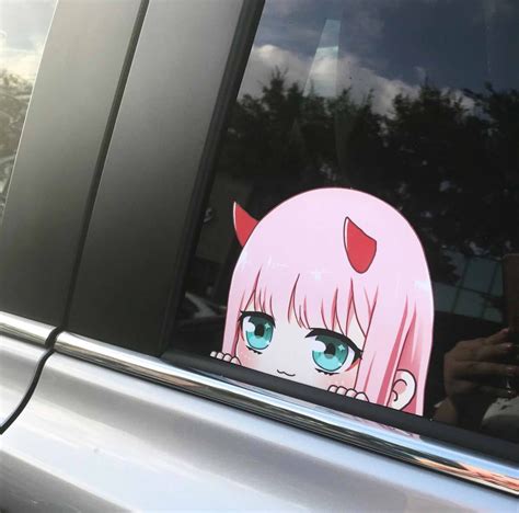 Peeking Stickers Cute Anime Stickers For Cars Ahhgela Ahhgela