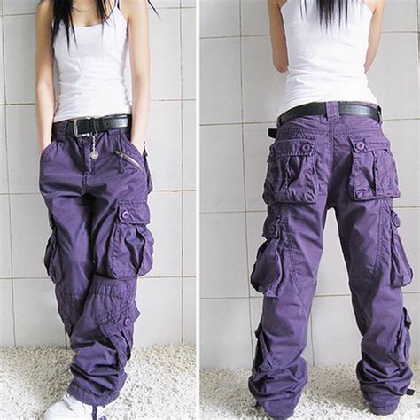 Free Shipping 2021 New Arrival Fashion Hip Hop Loose Pants Jeans Baggy Cargo Pants For Women