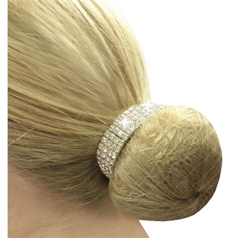 Equetech Crystal Bun Ring Hair Accessories Scrunchie Hairstyles