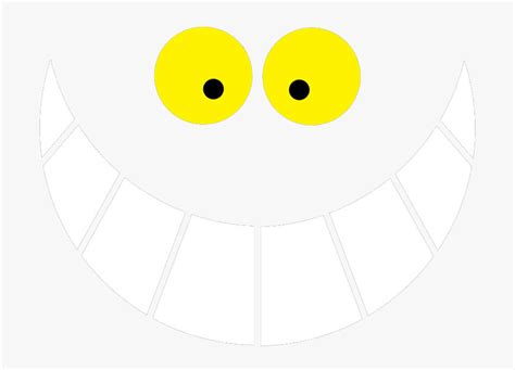 Cheshire Cat Smile And Eyes Hd Png Download Transparent Png Image